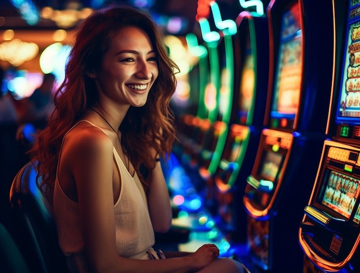 Antarmuka Mesin Arcade di aplikasi mobile padi 4d
